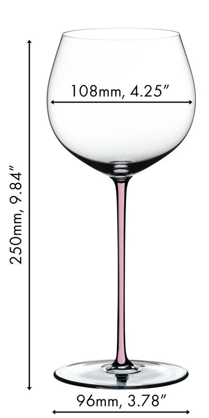 RIEDEL 4900/97P FATTO A MANO Oaked Chardonnay Weinglas - Stiel PINK – Bild 2