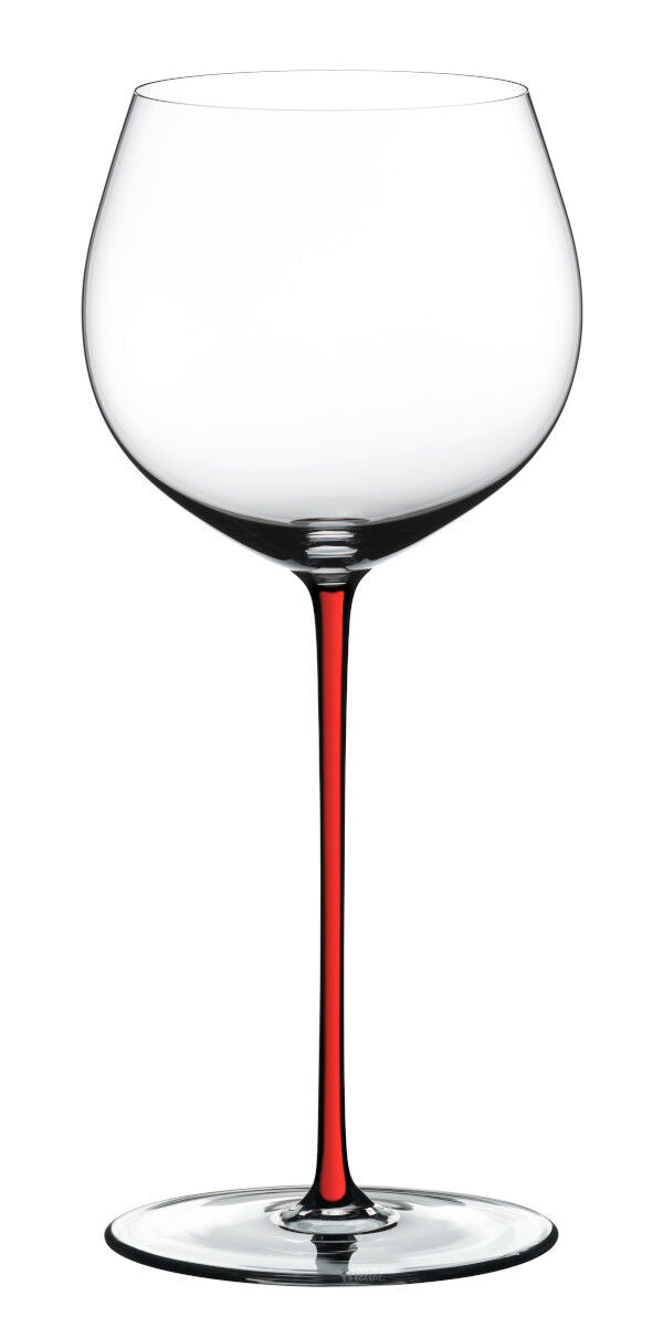 RIEDEL 4900/97R FATTO A MANO Oaked Chardonnay Weinglas - Stiel ROT
