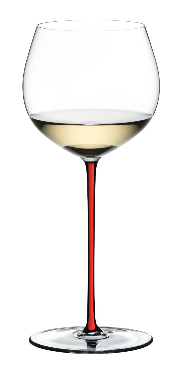 RIEDEL 4900/97R FATTO A MANO Oaked Chardonnay Weinglas - Stiel ROT – Bild 3