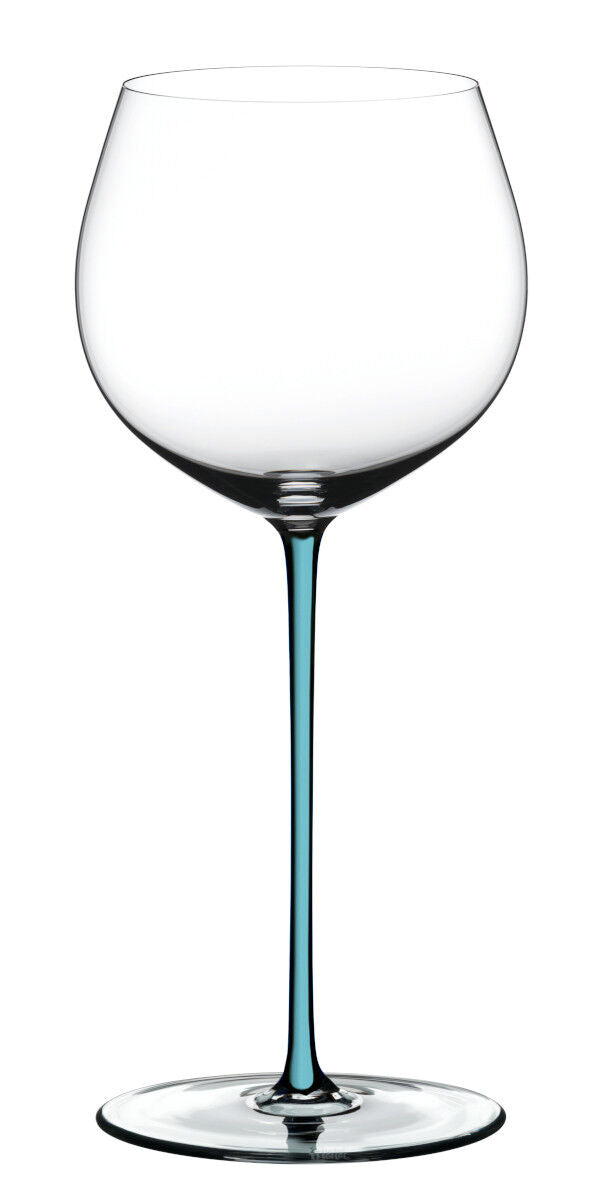 RIEDEL 4900/97T FATTO A MANO Oaked Chardonnay Weinglas - Stiel TÜRKIS