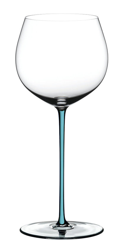 RIEDEL 4900/97T FATTO A MANO Oaked Chardonnay Weinglas - Stiel TÜRKIS