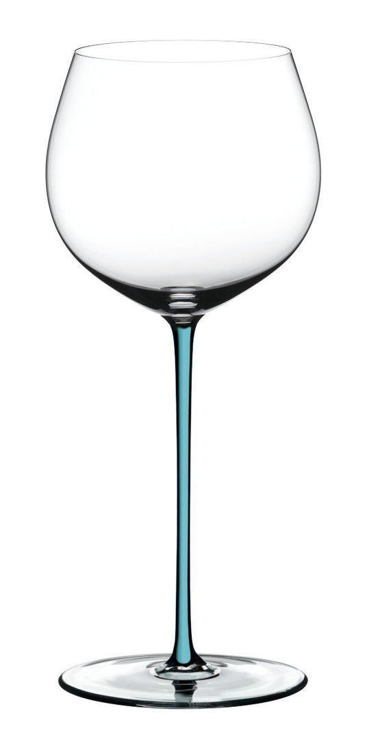 RIEDEL 4900/97T FATTO A MANO Oaked Chardonnay Weinglas - Stiel TÜRKIS