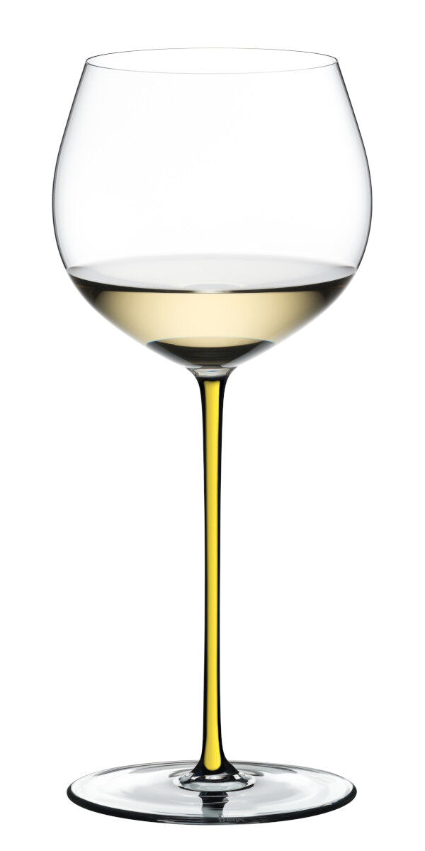 RIEDEL 4900/97Y FATTO A MANO Oaked Chardonnay Weinglas - Stiel GELB – Bild 3
