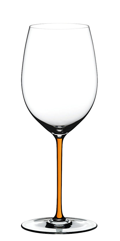 RIEDEL 4900/0O FATTO A MANO Cabernet / Merlot Weinglas - Stiel ORANGE