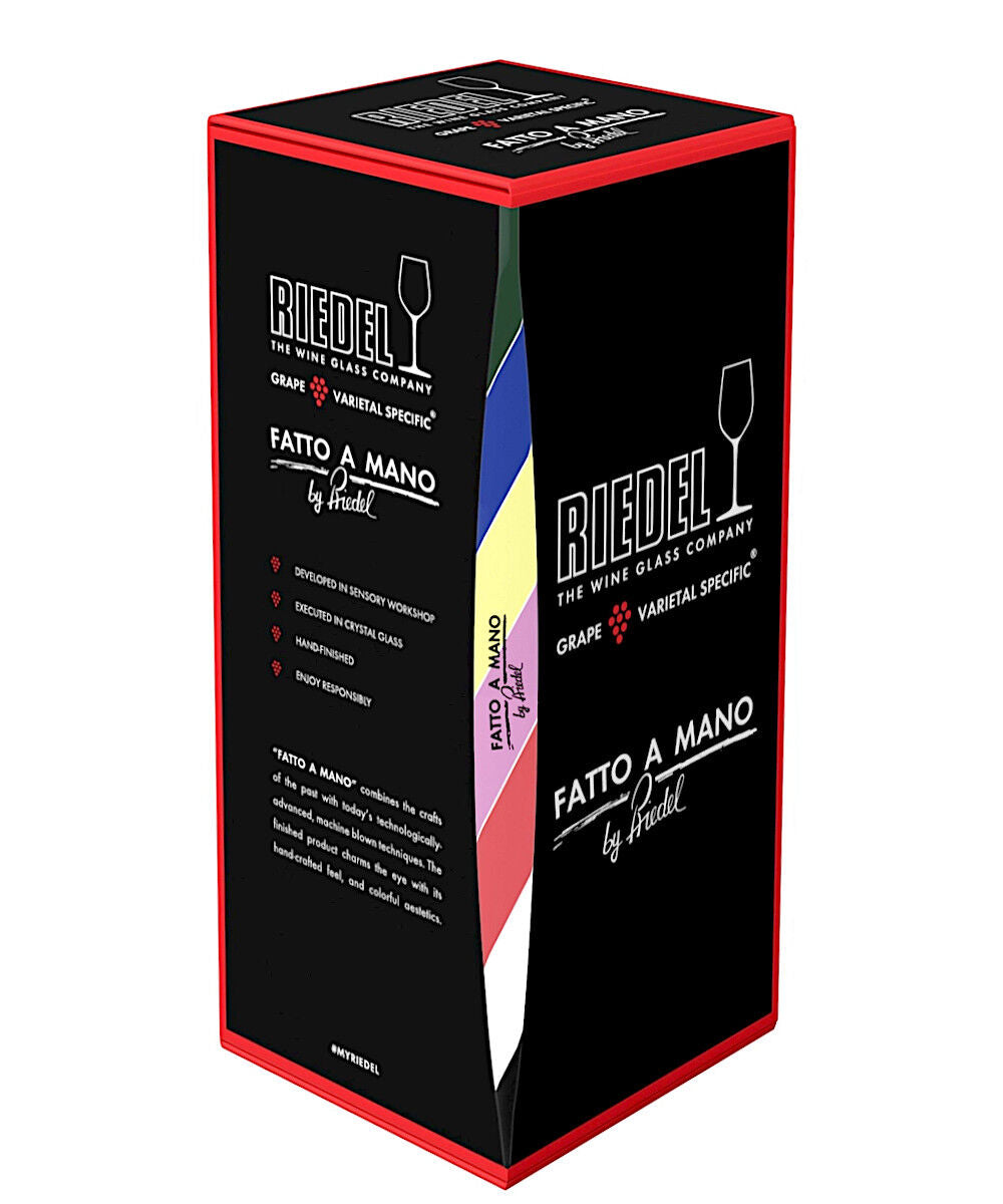RIEDEL 4900/07DR FATTO A MANO Pinot Noir Weinglas - Stiel DRACHENROT – Bild 5