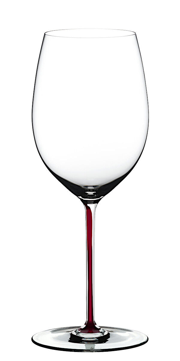 RIEDEL 4900/0DR FATTO A MANO Cabernet / Merlot Weinglas - Stiel DRACHENROT