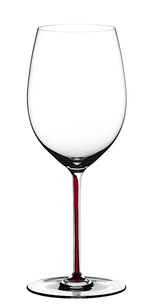 RIEDEL 4900/0DR FATTO A MANO Cabernet / Merlot Weinglas - Stiel DRACHENROT