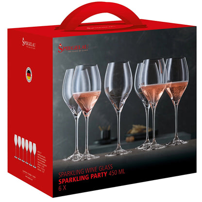 SPIEGELAU 4900327 SPECIAL GLASSES Champagnerglas 450 ml Sparkling Party 6er Set – Bild 5