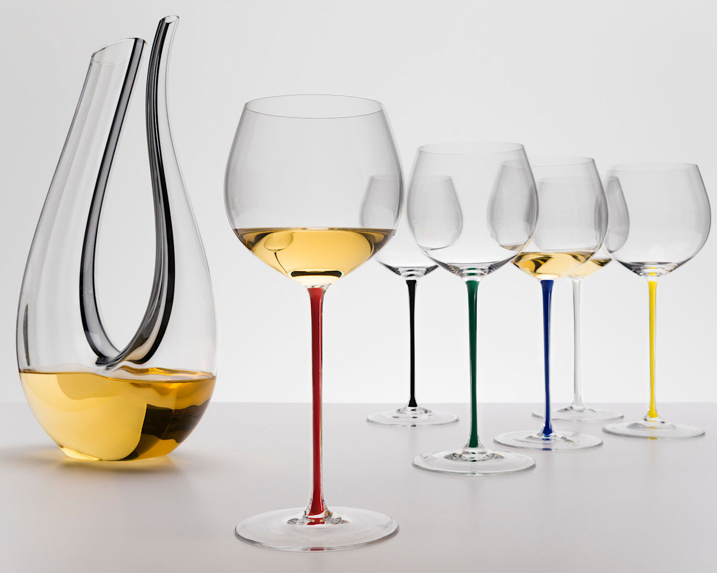 RIEDEL 4900/97DR FATTO A MANO Oaked Chardonnay Weinglas - Stiel DRACHENROT – Bild 6