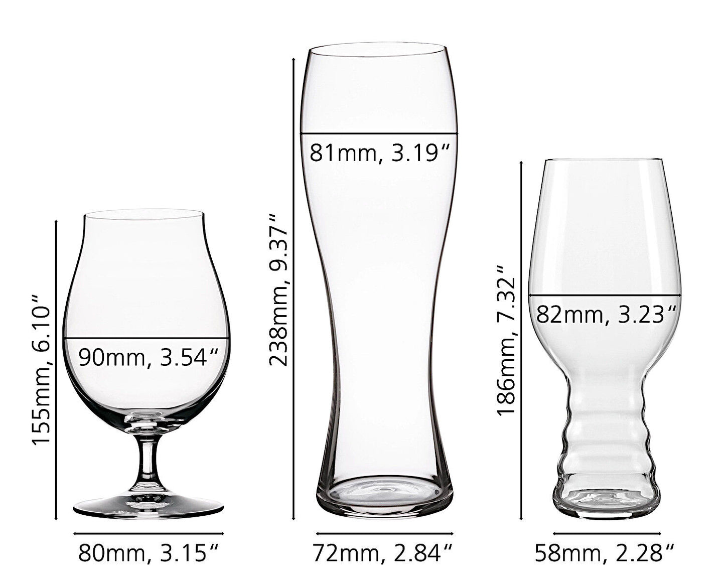 SPIEGELAU 4991691 BEER CLASSICS Bier-Tasting-Set 3er Set – Bild 2