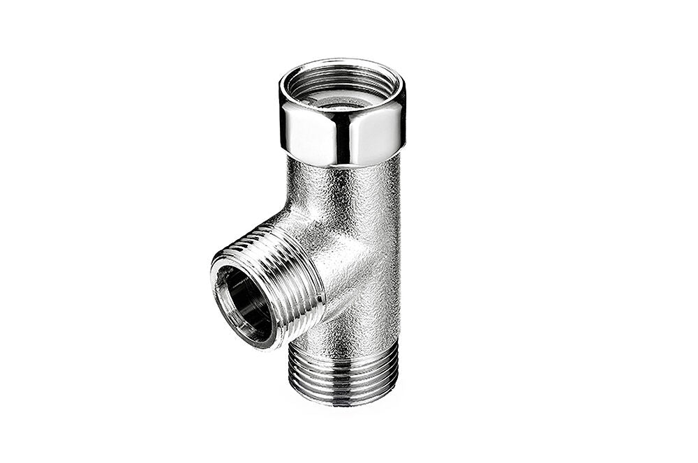 T-Stück mit Überwurfmutter 3/4" / Verteilerstück / Geräteanschluss / Anschlussgewinde / Armaturanschluss