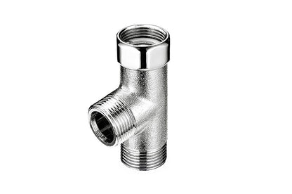 T-Stück mit Überwurfmutter 3/4" / Verteilerstück / Geräteanschluss / Anschlussgewinde / Armaturanschluss