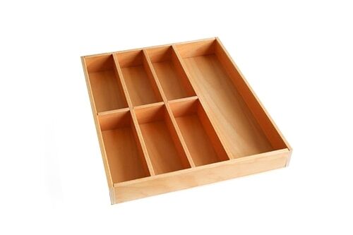 Besteckeinsatz 50er Schubl. B 424 x T 472 mm passend für BLUM Legra 16 mm Schubladen