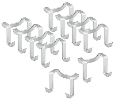 10er SET METALTEX 350602039 Galileo Doppelhaken, Polytherm / Doppel - Haken / Raumsparer