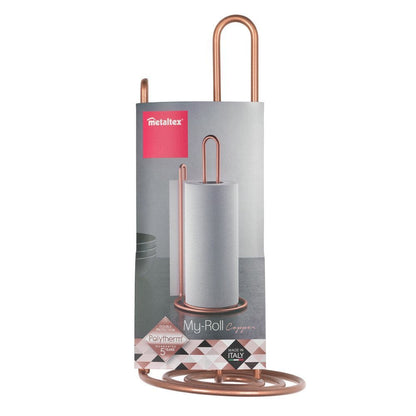 METALTEX 363640000 MyRoll Papierrollenhalter 15x32cm Polytherm Copper