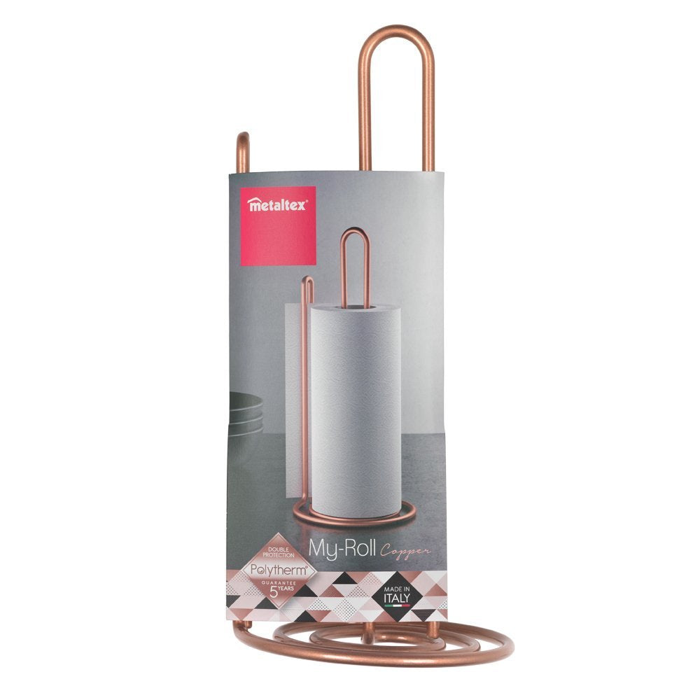 METALTEX 363640000 MyRoll Papierrollenhalter 15x32cm Polytherm Copper