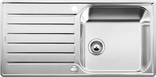 BLANCO 519709 Edelstahlspüle LANTOS XL 6 S-IF mit Excenterbedienung / Auflagespüle / Spüle