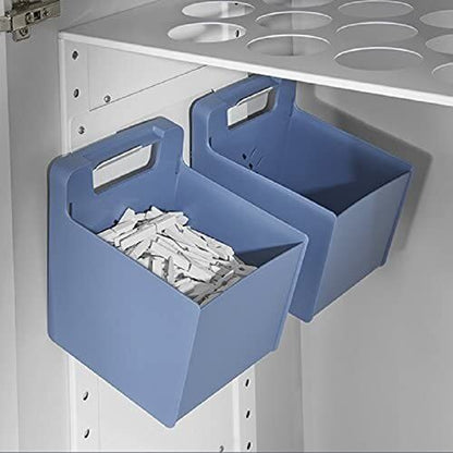Hailo 3271501 2 Utensilienbehälter mit Wandhalter / Einbaumodul für 60 cm Schrankbreite – Bild 3