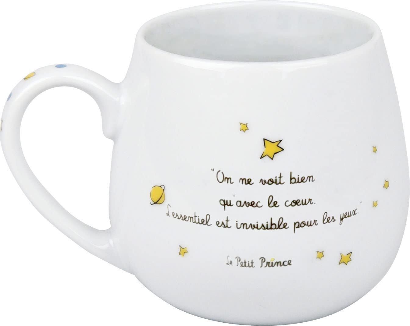 KÖNITZ 1111432362 Kuschelbecher 420 ml LE PETIT PRINCE - Secret (Französisch), Porzellan – Bild 2