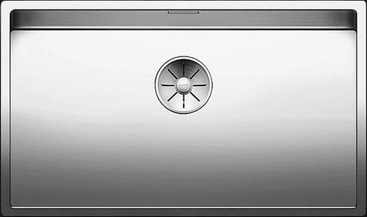 BLANCO Spüle CLARON 700-IF Edelstahl Seidenglanz mit InFino®-Ventil in Handbetätigung / Edelstahlbecken