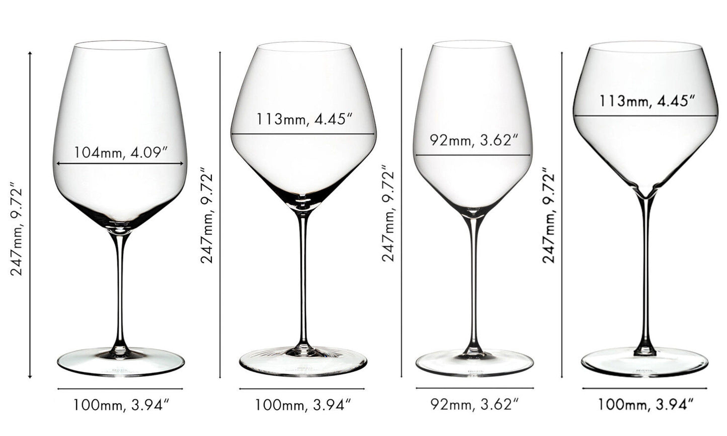 RIEDEL 5330/47-1 VELOCE Tasting Set - 4 Gläser aus Kristallglas – Bild 2