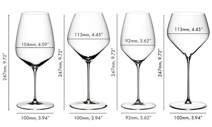 RIEDEL 5330/47-1 VELOCE Tasting Set - 4 Gläser aus Kristallglas – Bild 2