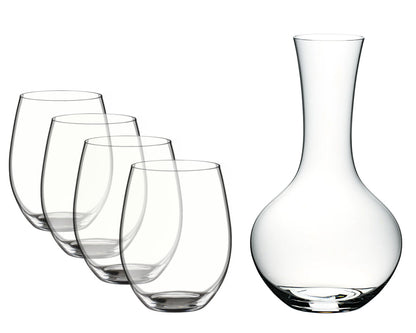 RIEDEL 5414/30 THE O WINE TUMBLER Cabernet/Merlot u. Syrah Dekanter VORTEILSSET