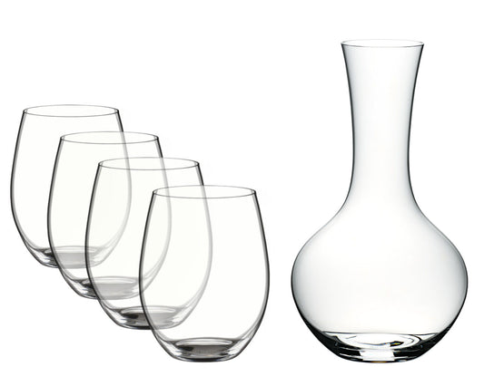 RIEDEL 5414/30 THE O WINE TUMBLER Cabernet/Merlot u. Syrah Dekanter VORTEILSSET
