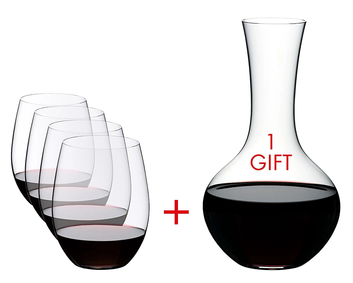 RIEDEL 5414/30 THE O WINE TUMBLER Cabernet/Merlot u. Syrah Dekanter VORTEILSSET – Bild 7