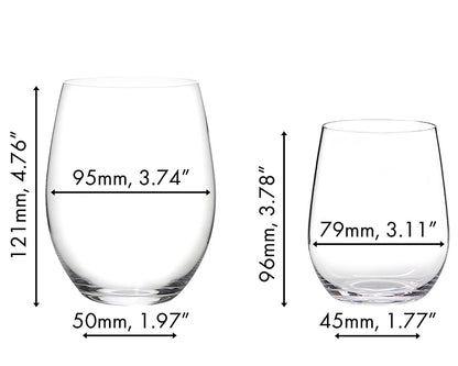 RIEDEL 5414/50 THE O WINE TUMBLER Cabernet/Merlot u. Viognier/Chardonnay VORTEILSSET KAUF 8 ZAHL 6 – Bild 2