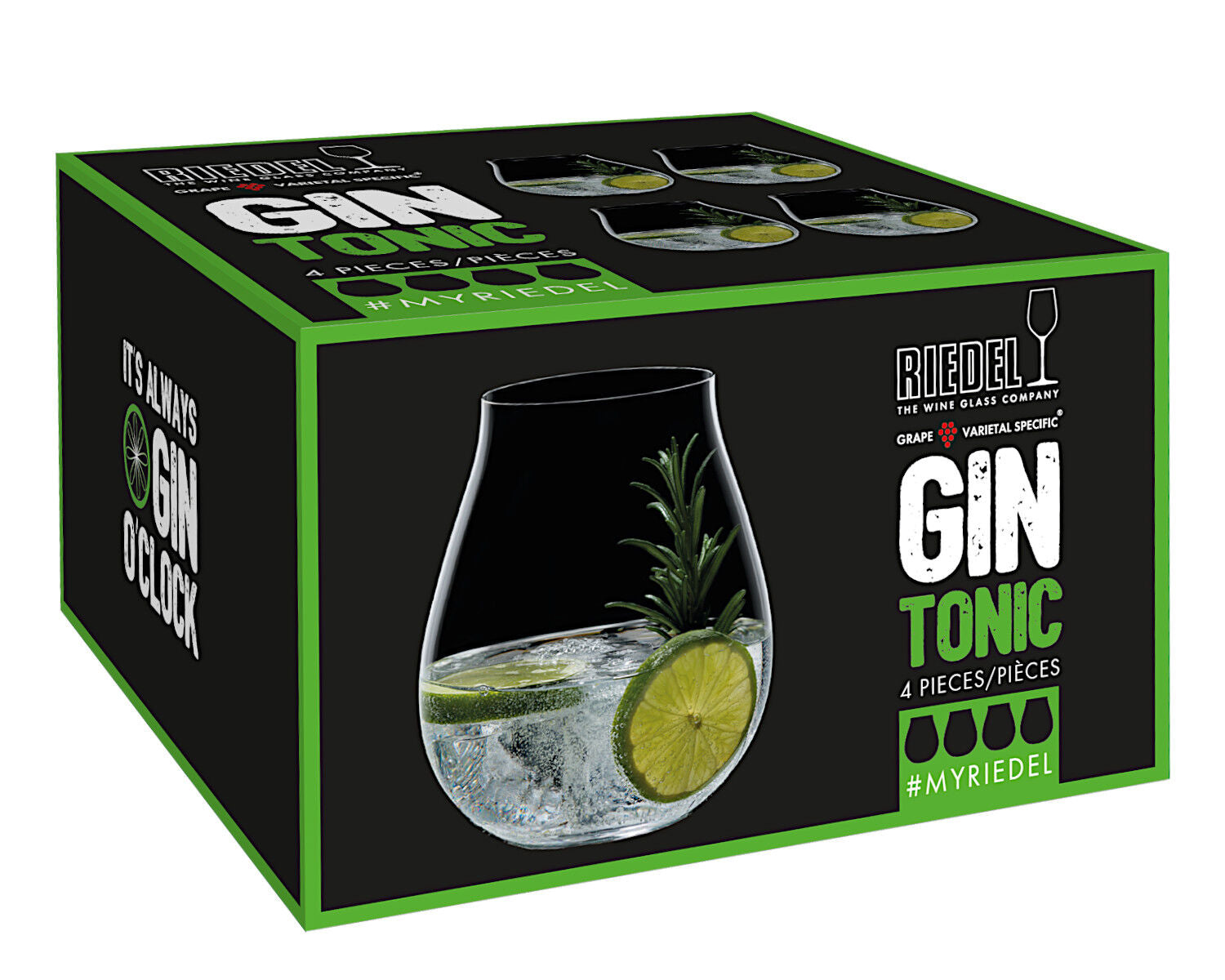 RIEDEL 5414/67 Gin Set Classic Gläser 4er Set – Bild 6