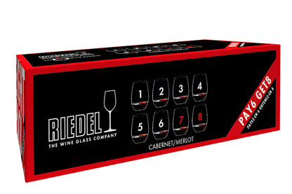 RIEDEL 5414/80 THE O WINE TUMBLER Cabernet / Merlot VORTEILSSET - KAUF 8 ZAHL 6 – Bild 10