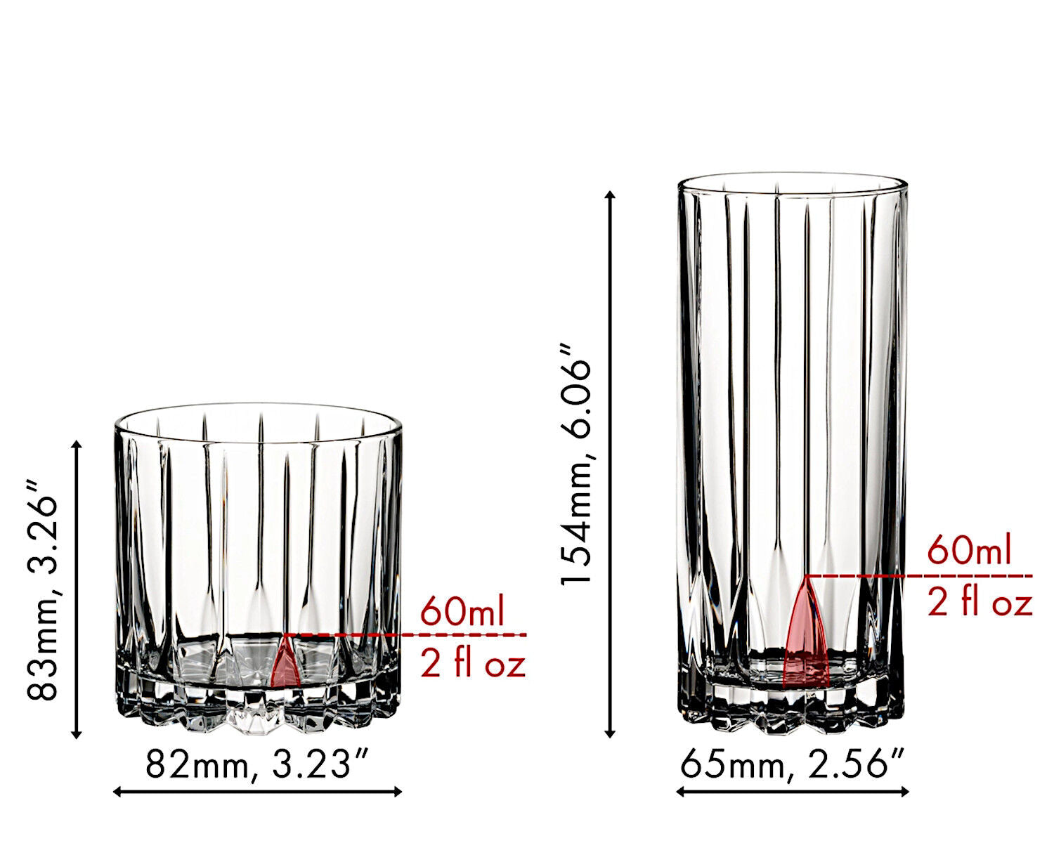 RIEDEL 5417/57 BAR Drink Specific Glassware Rocks und Highball Set – Bild 2