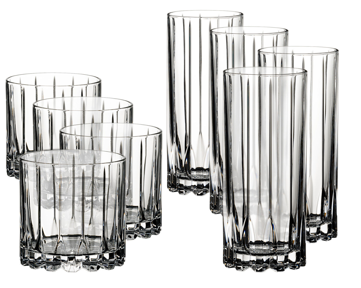 RIEDEL 5417/57 BAR Drink Specific Glassware Rocks und Highball Set