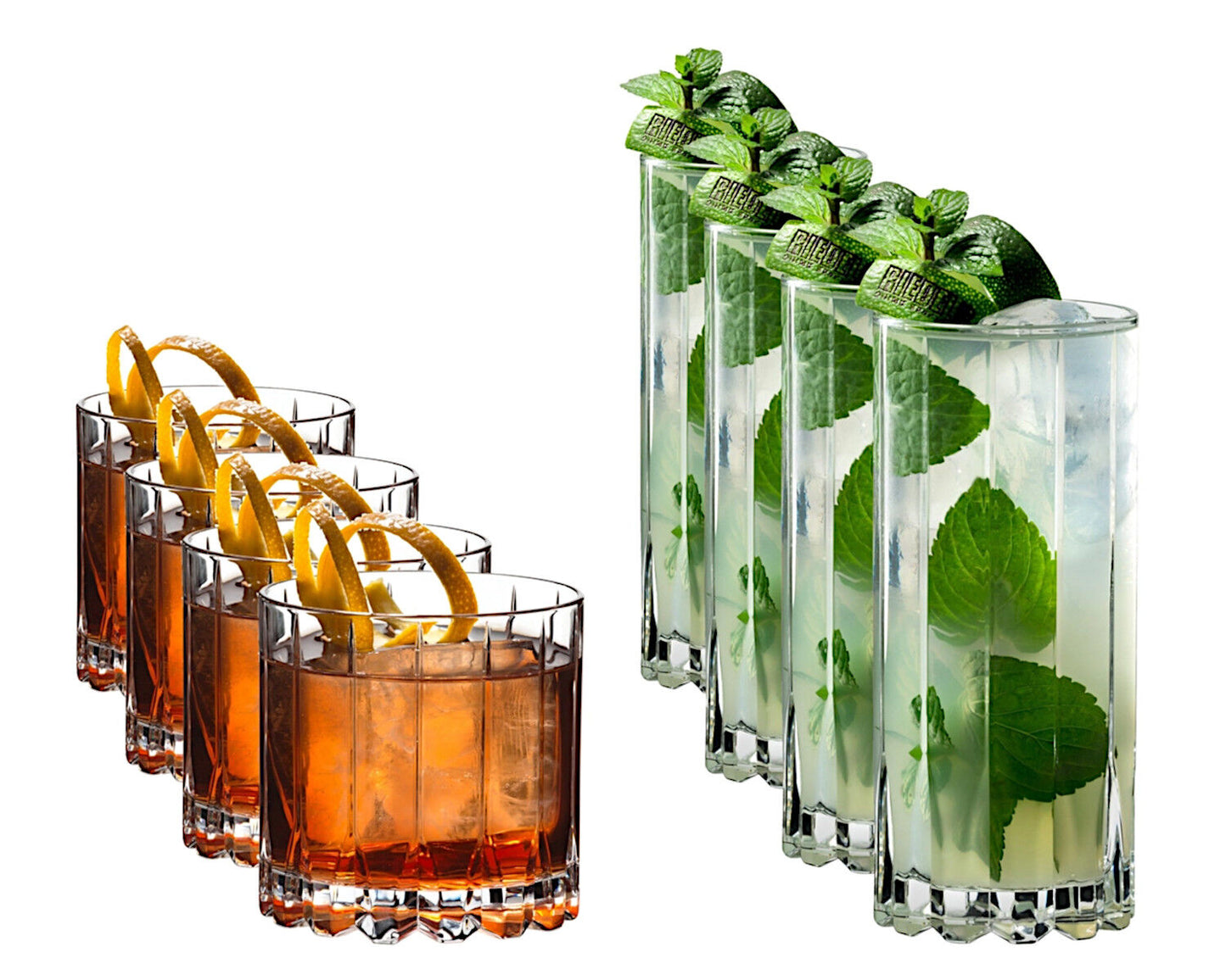 RIEDEL 5417/57 BAR Drink Specific Glassware Rocks und Highball Set – Bild 12