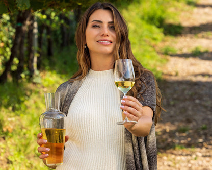RIEDEL 5449/15-MOS VERITAS Riesling/Zinfandel Weinglas 4er Set & Mosel Dekanter – Bild 11