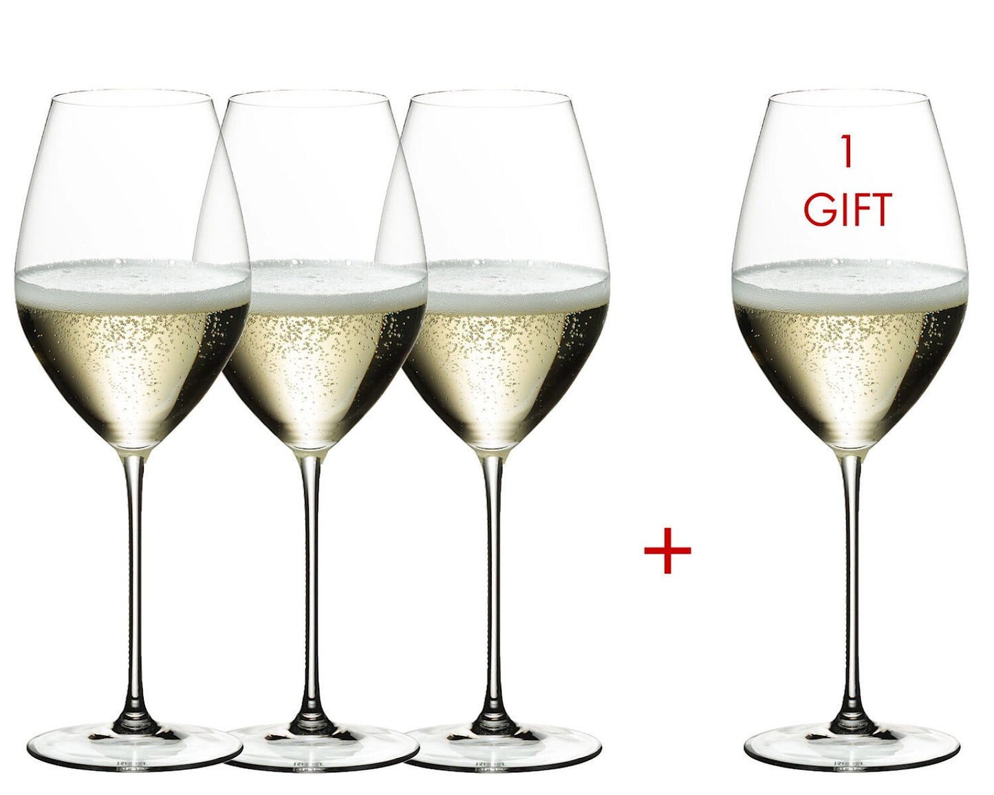 RIEDEL 5449/28 VERITAS Champagner Weinglas VORTEILSSET KAUF 4 ZAHL 3 – Bild 5