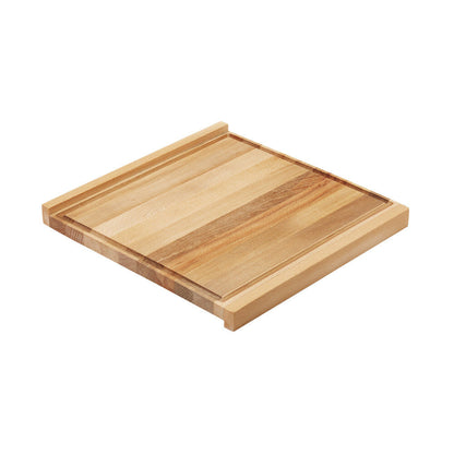 METALTEX 561035000 Backbrett/Schneidbrett 35x35x2 cm aus Buchenholz, beidseitig verwendbar