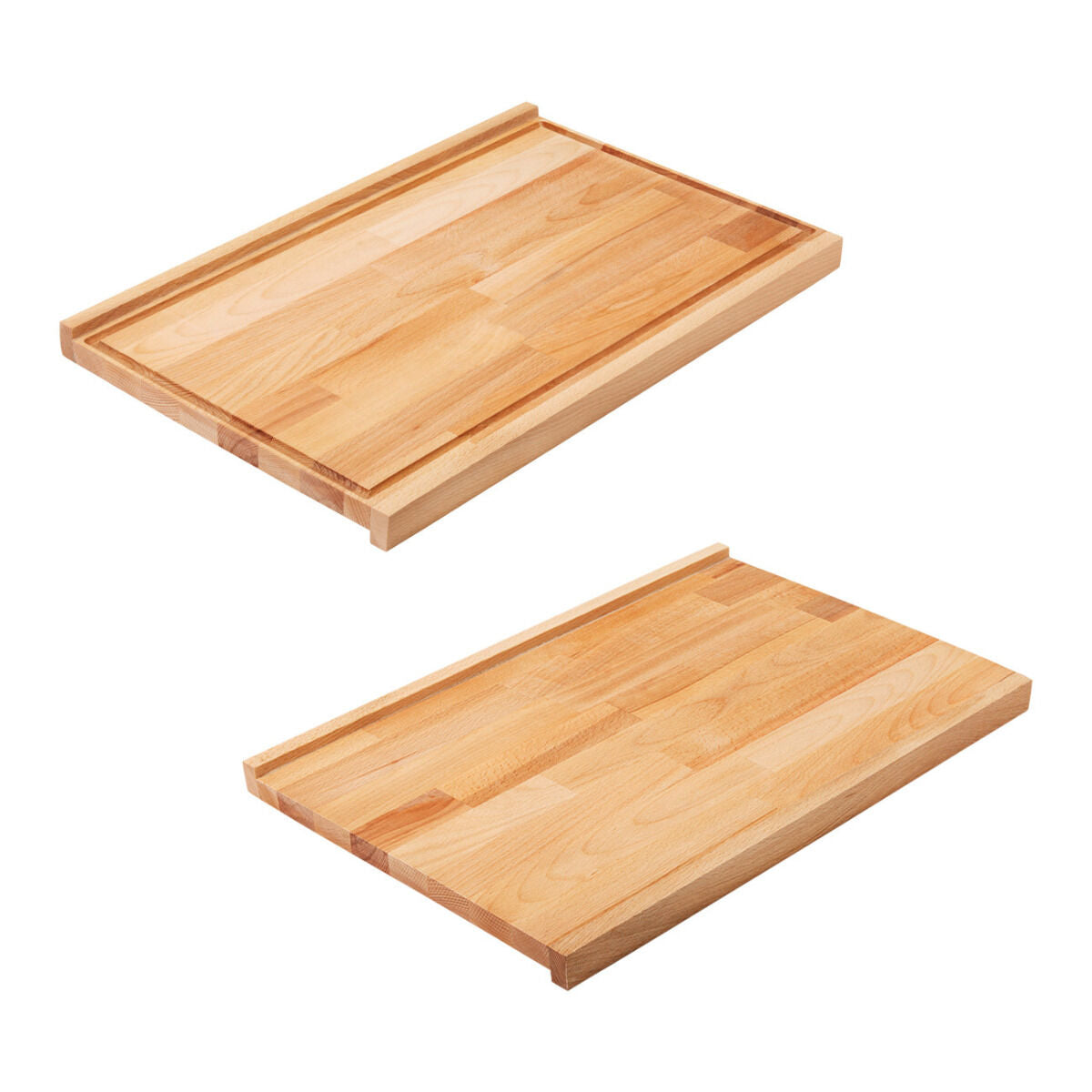 METALTEX 561055000 Backbrett/Schneidbrett 55x35x2 cm aus Buchenholz, beidseitig verwendbar