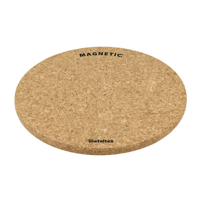 METALTEX 563607000 Kork Topfuntersetzer mit Magnet 2er-Set Ø 20 cm