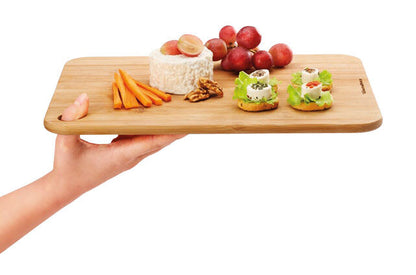 METALTEX 569069010 Schneidebrett 35 x 25 x 1,0 cm Bambus / Schneidbrett / Schneidebrett Holz