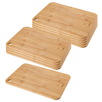 10er SET METALTEX 569069010 Schneidebrett 35 x 25 x 1,0 cm Bambus / Schneidbrett / Schneidebrett Holz