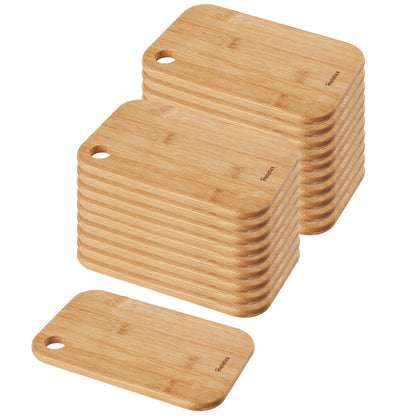 20er SET METALTEX 569704010 Schneidebretter 22 x 14 x 1,0 cm Bambus / Schneidbrett / Schneidebrett Holz