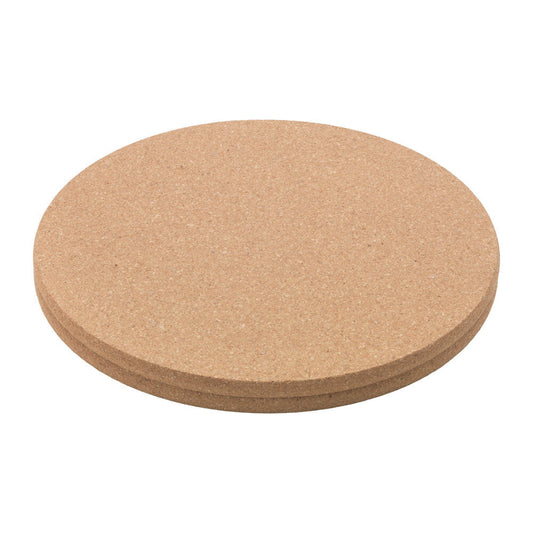 METALTEX 569819000 2er-Set Topfuntersetzer Ø 20 cm, Kork