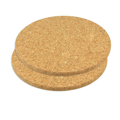 METALTEX 569820010 Kork-Topfuntersetzer, 2er Set, Ø 20 x 1,0 cm / Kork Untersetzer