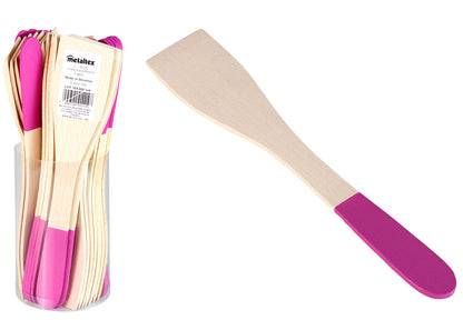 METALTEX CHROMOTHERAPY Pfannenwender aus Buchenholz - RHODAMINE / Holzwender