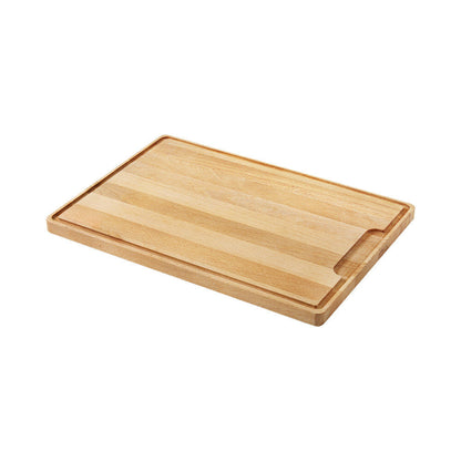 METALTEX 580056000 Schneidebrett 40x28x2 cm mit Saftrille aus Buchenholz / Schneidbrett