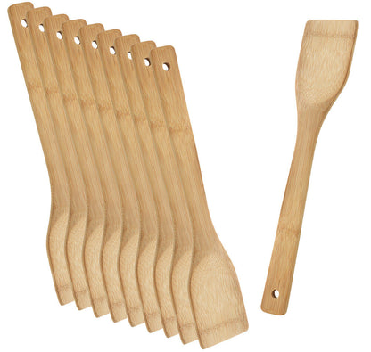 10er SET METALTEX -Bamboo Line- Pfannenwender aus Bambusholz / Holzbesteck / Bambus