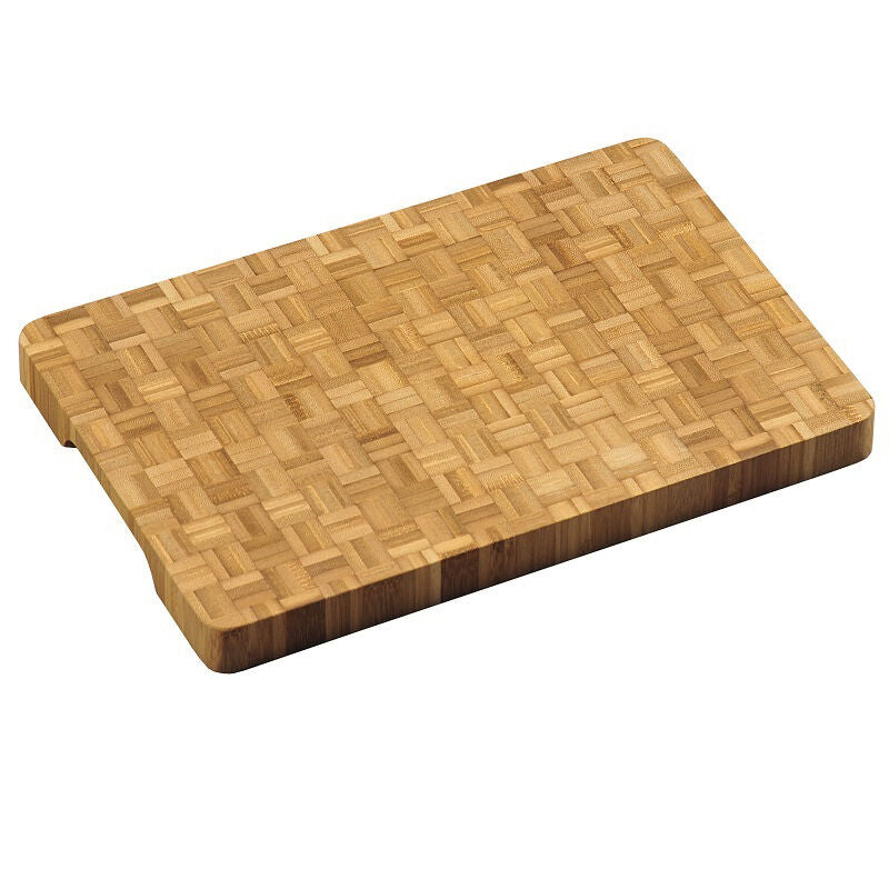 KESPER 58181 Profi-Schneidebrett aus Bambus (Stirnholz) 36 x 24 x 3 cm