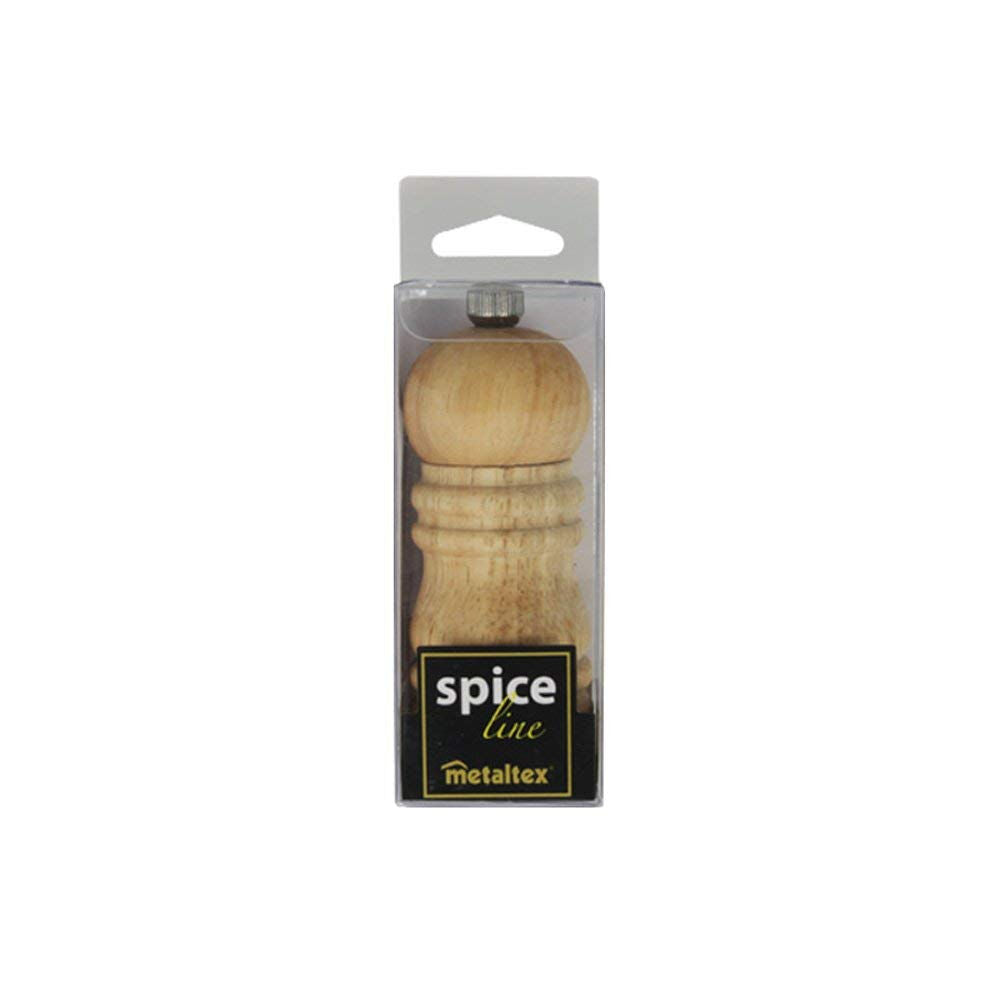 METALTEX 586010010 Gewürzmühle 10 cm Rubberwood